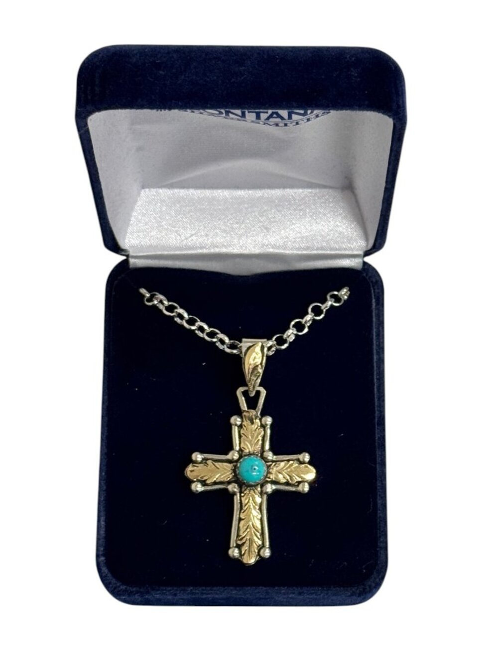 Montana Silversmiths At the Center of Faith Cross Necklace